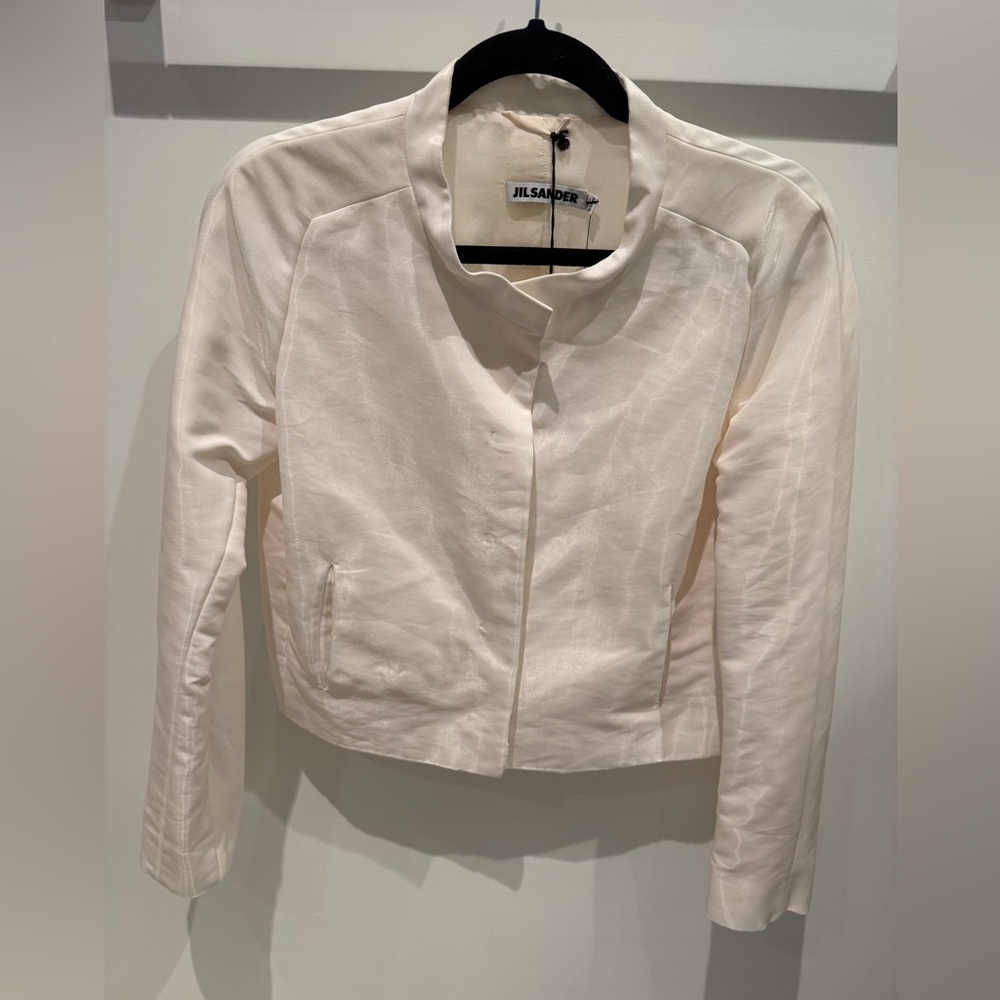 Jil Sander Women's Cream Blazer
